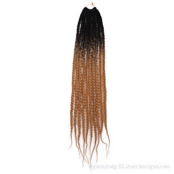 Hot Selling Darling Crochet Synthetic Machine Made Extension For Black Women Wigs Braiding Hair Wholesale